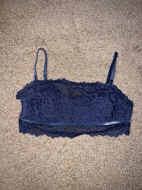 Aerie Navy Lace Bralette